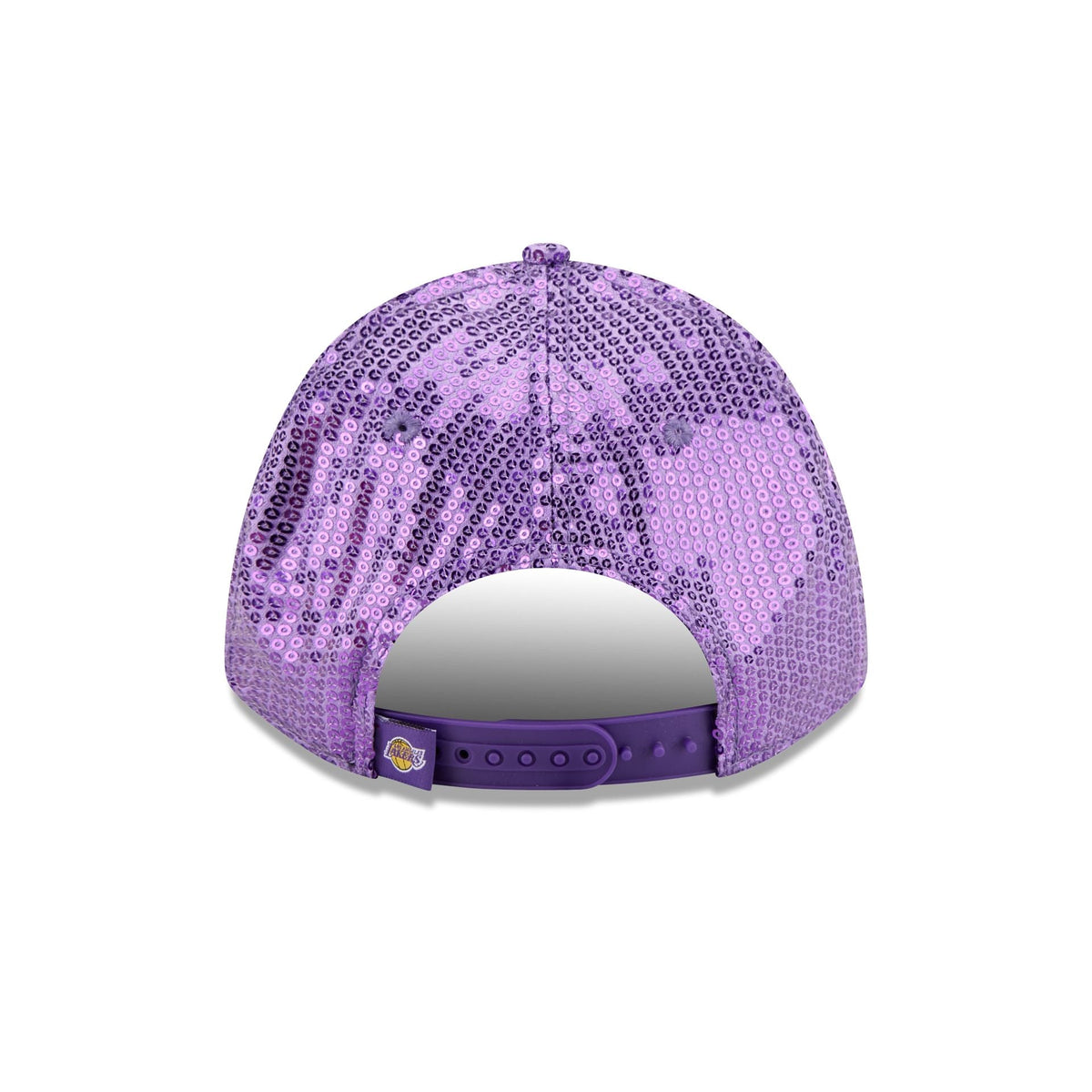 Los Angeles Lakers Sequin Script Women's 9FORTY M-Crown Snapback Hat