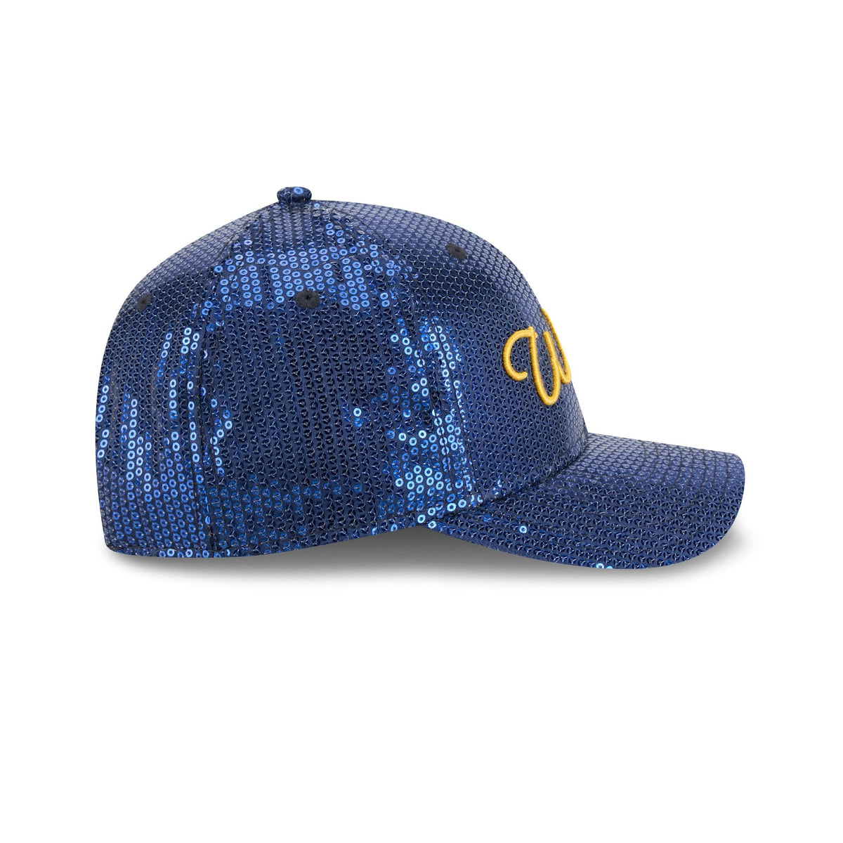 Golden State Warriors Sequin Script Women's 9FORTY M-Crown Snapback Hat