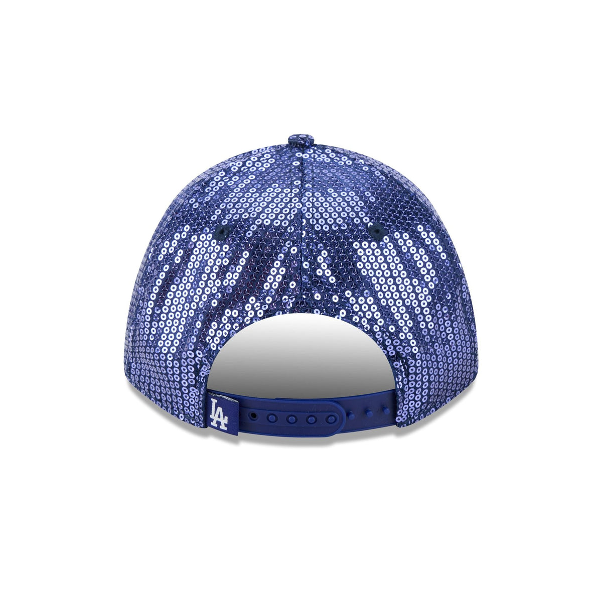 Los Angeles Dodgers Sequin Script Women's 9FORTY M-Crown Snapback Hat