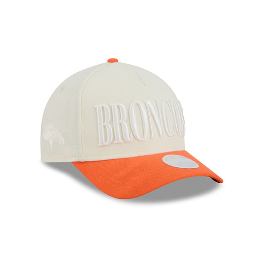 Denver Broncos Two Tone Chrome Women's 9FORTY M-Crown A-Frame Snapback Hat