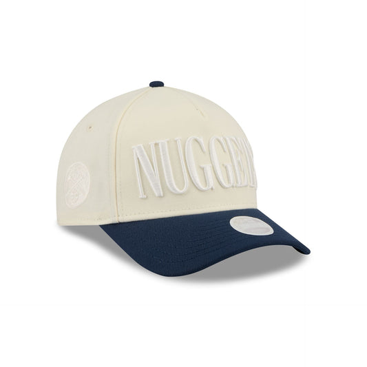 Denver Nuggets Two Tone Chrome Women's 9FORTY M-Crown A-Frame Snapback Hat