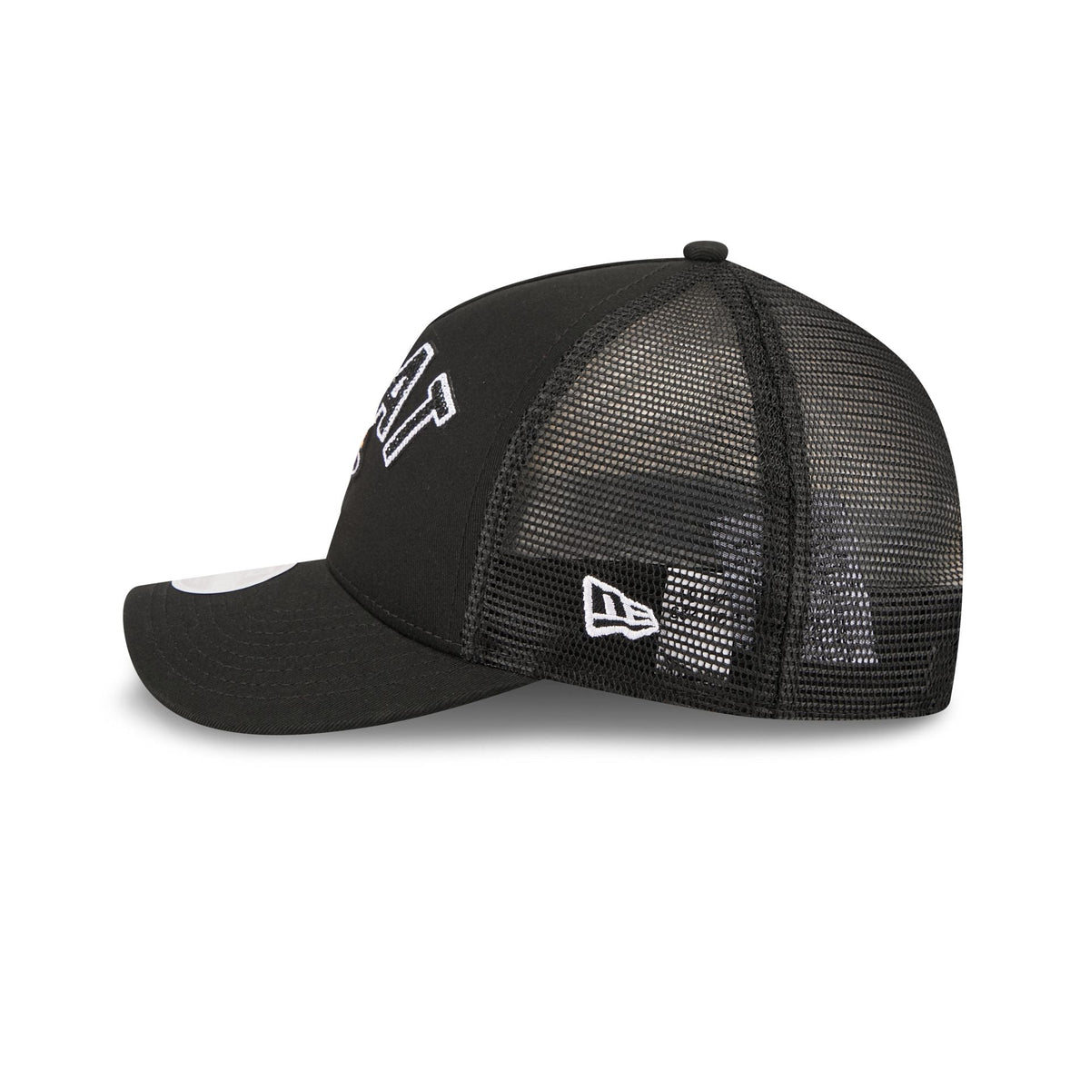 Miami Heat Sequin Wordmark Women's 9FORTY M-Crown A-Frame Trucker Hat