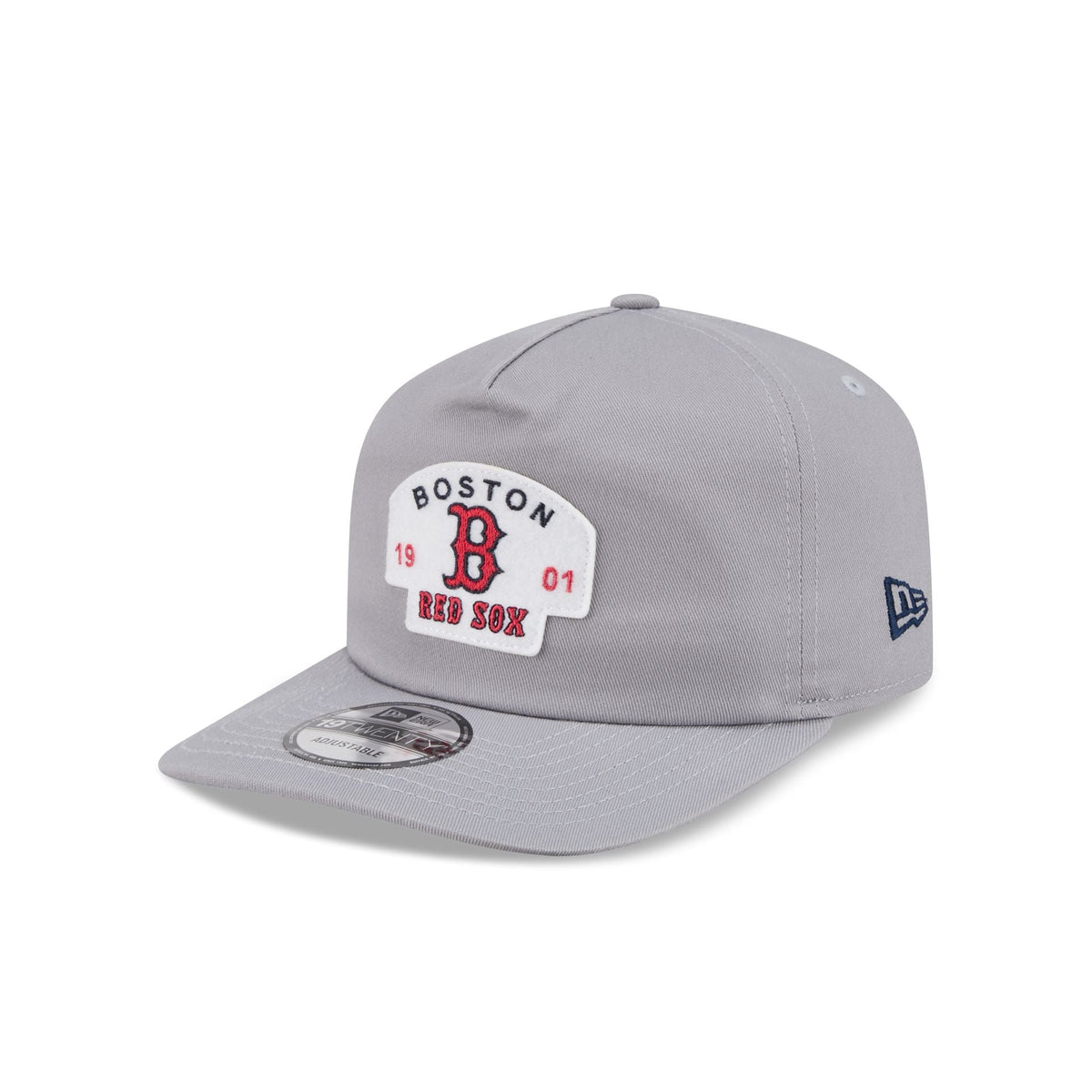 Boston Red Sox Felt Patch Gray 19TWENTY Snapback Hat