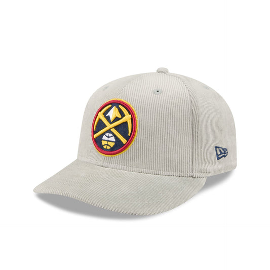 Denver Nuggets Light Gray Corduroy 59FIFTY Fitted Hat