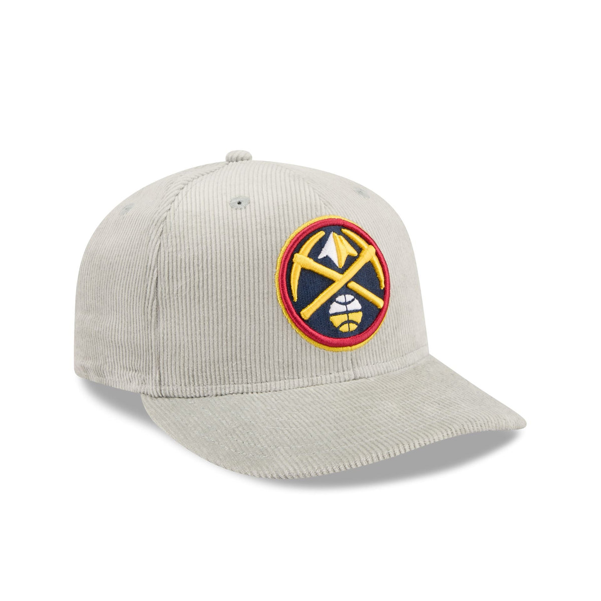 Denver Nuggets Light Gray Corduroy 59FIFTY Fitted Hat