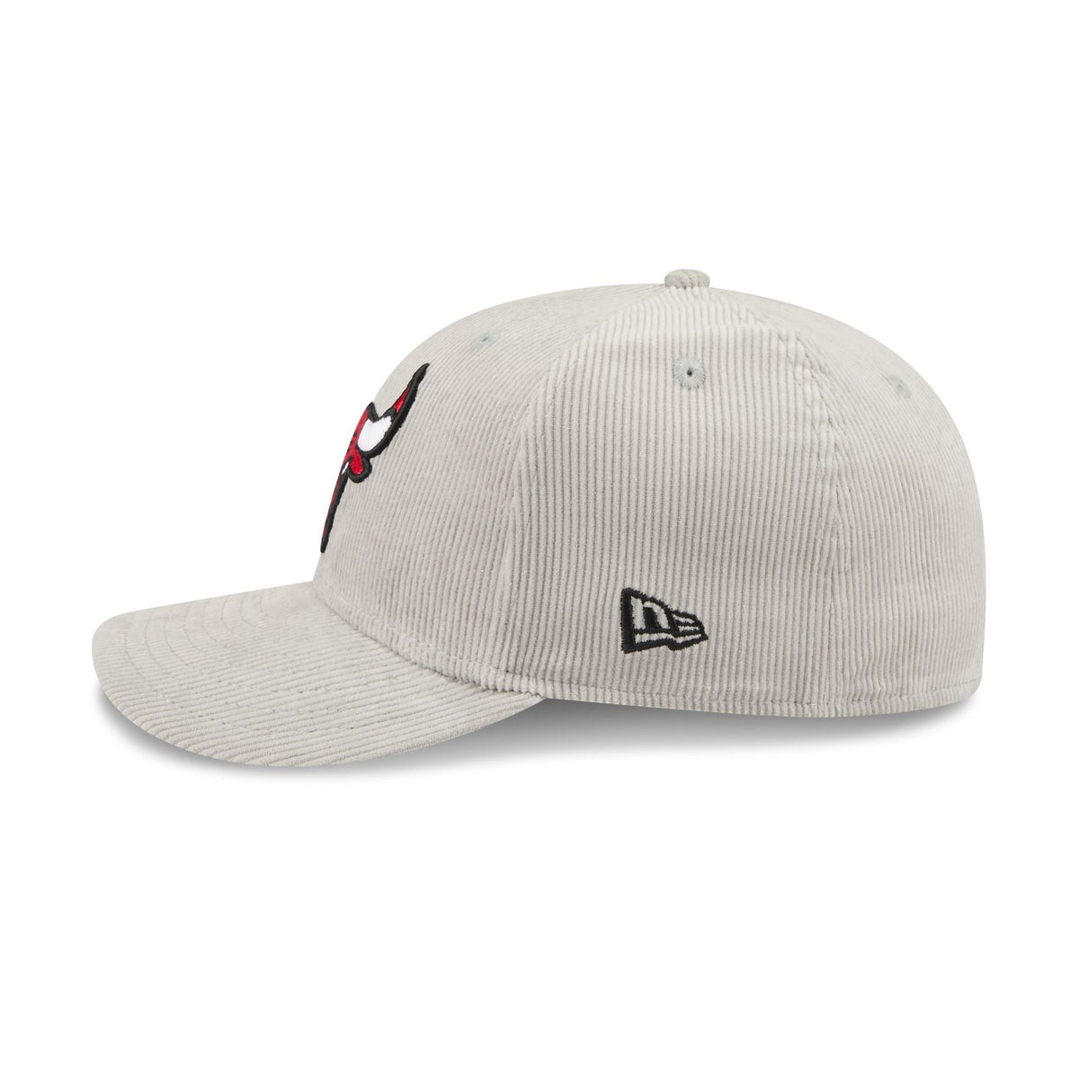 Chicago Bulls Light Gray Corduroy 59FIFTY Fitted Hat