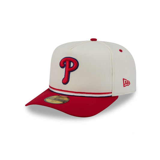 Philadelphia Phillies Vintage Stripe 59FIFTY A-Frame Fitted Hat