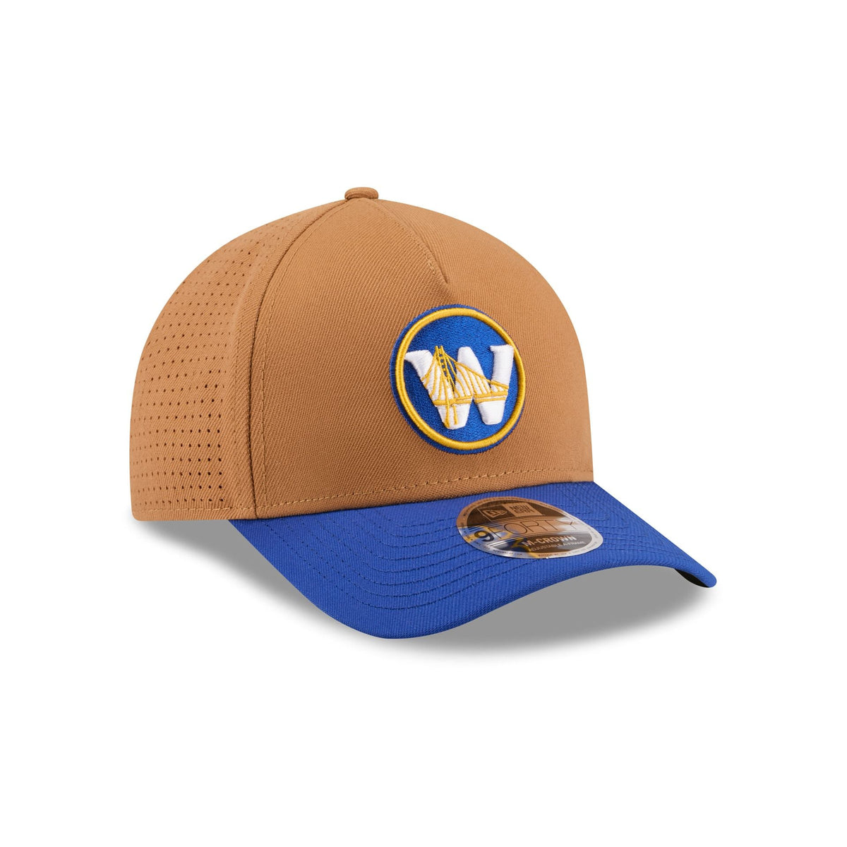 Golden State Warriors Deceptor Bronze 9FORTY M-Crown A-Frame Snapback Hat