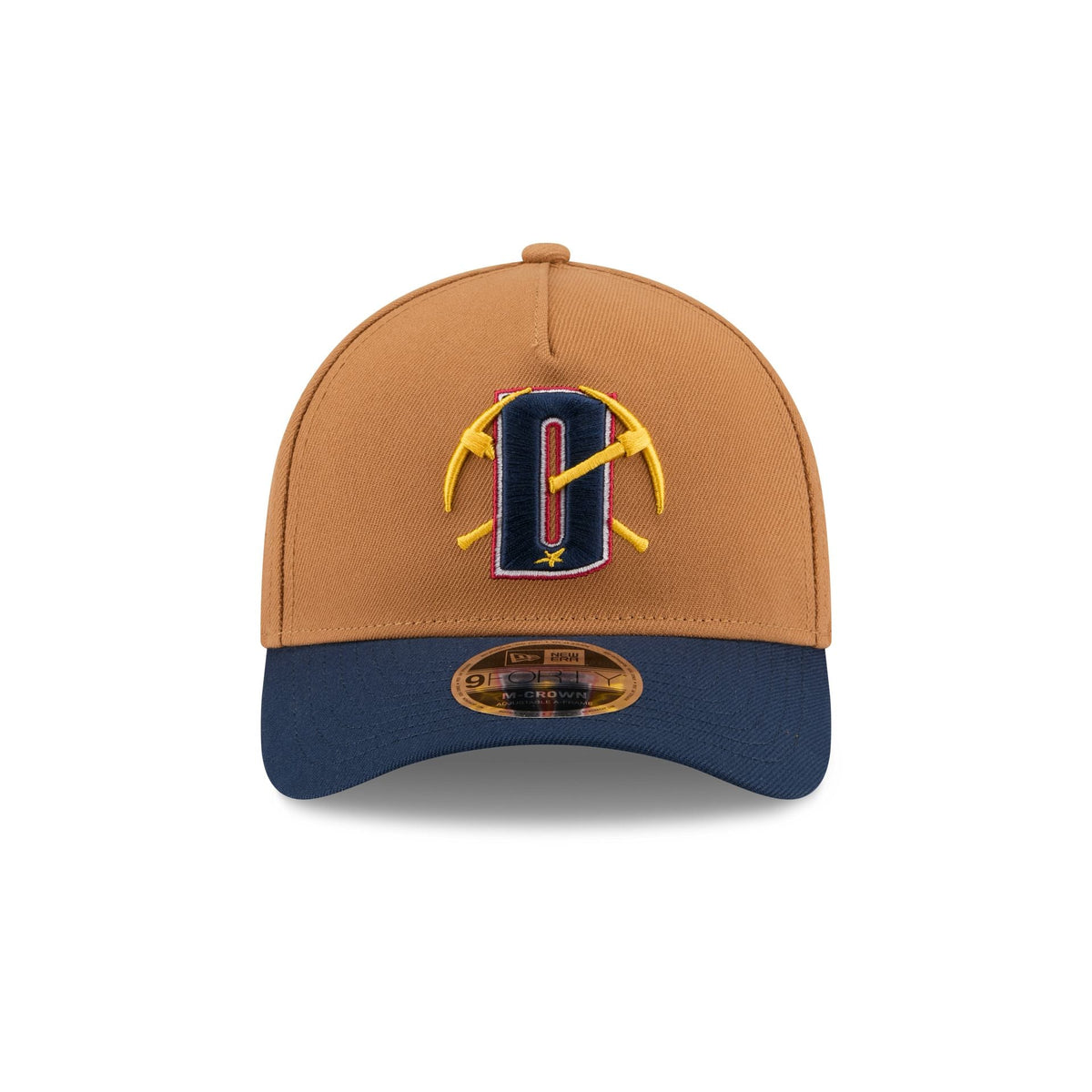 Denver Nuggets Deceptor Bronze 9FORTY M-Crown A-Frame Snapback Hat