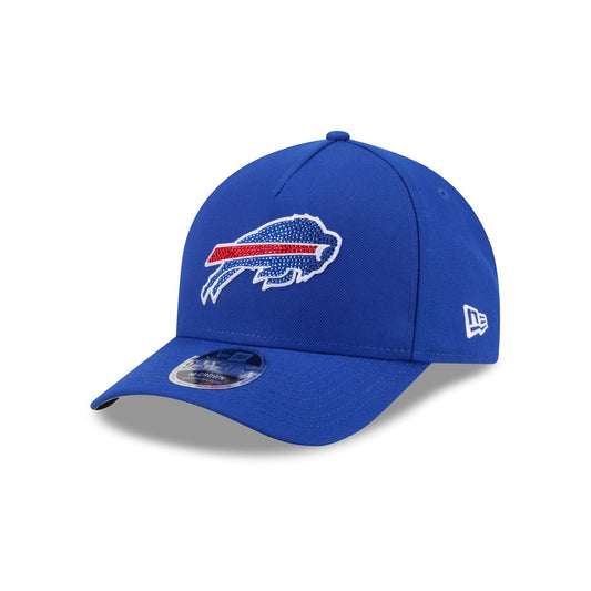 Buffalo Bills Rhinestone Patch 9FORTY M-Crown A-Frame Snapback Hat