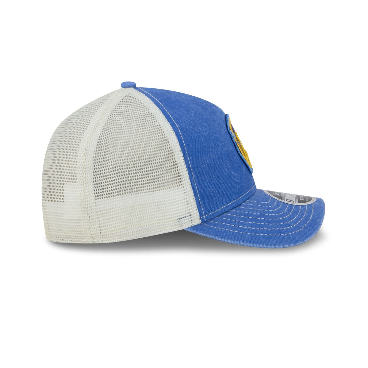 Golden State Warriors Frayed Logo 9FORTY M-Crown A-Frame Trucker Hat
