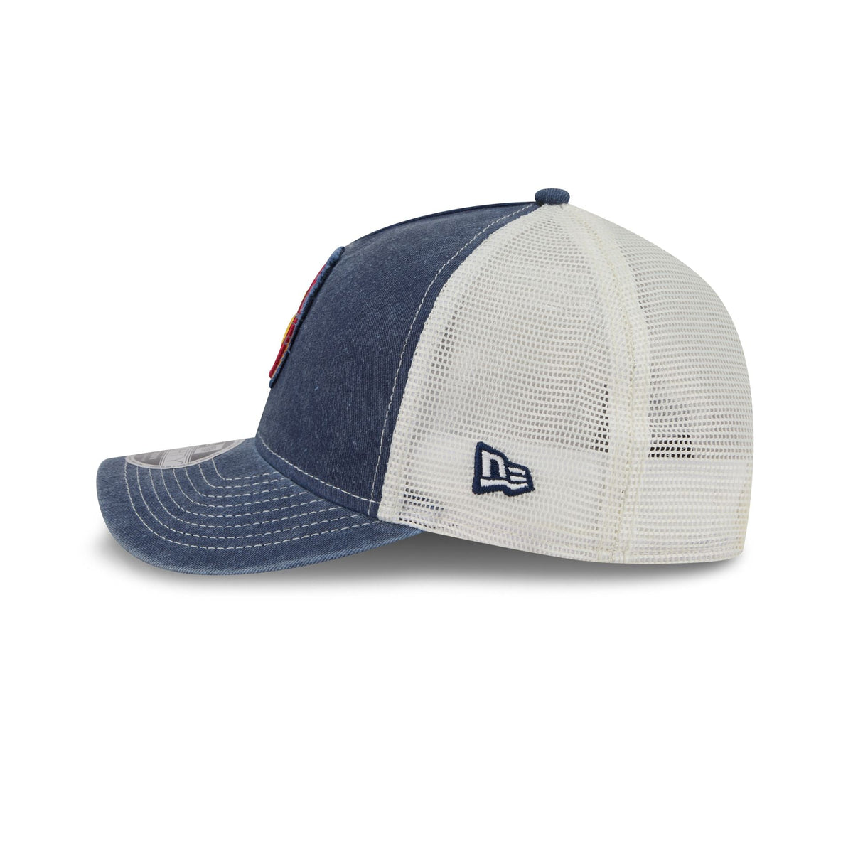 Denver Nuggets Frayed Logo 9FORTY M-Crown A-Frame Trucker Hat