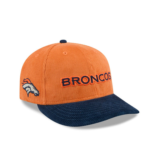 Denver Broncos Two Tone Corduroy 9FIFTY Snapback Hat