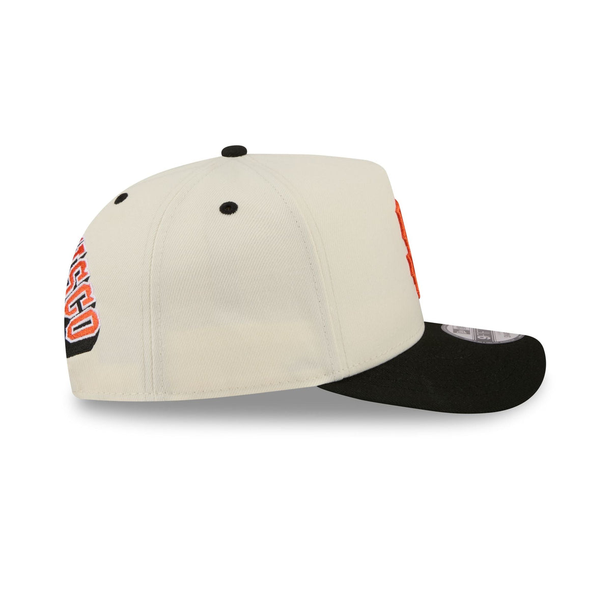 San Francisco Giants Statement Back Chrome White 9FIFTY A-Frame Snapback Hat