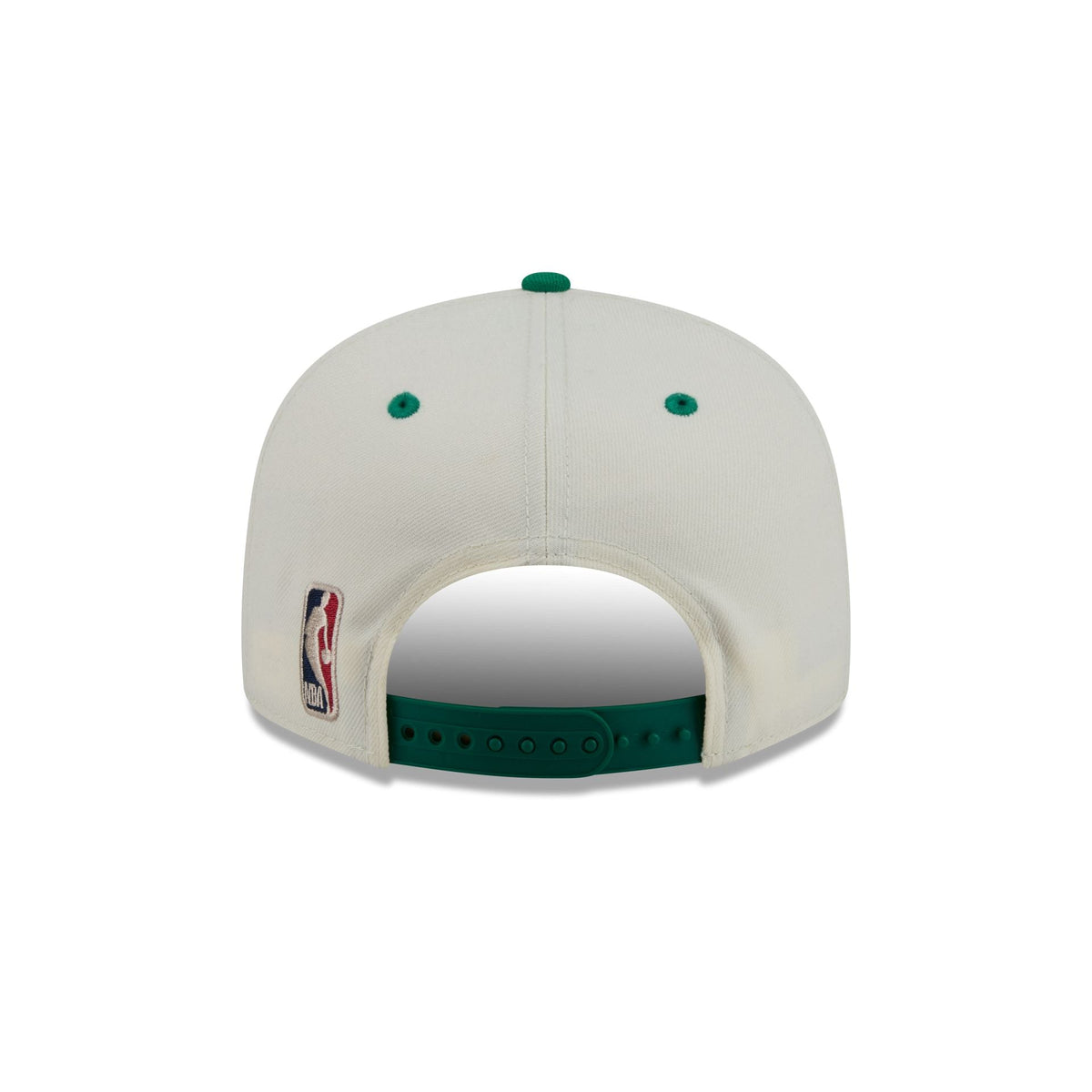 Boston Celtics Classic Stacked Chrome 9FIFTY Snapback Hat