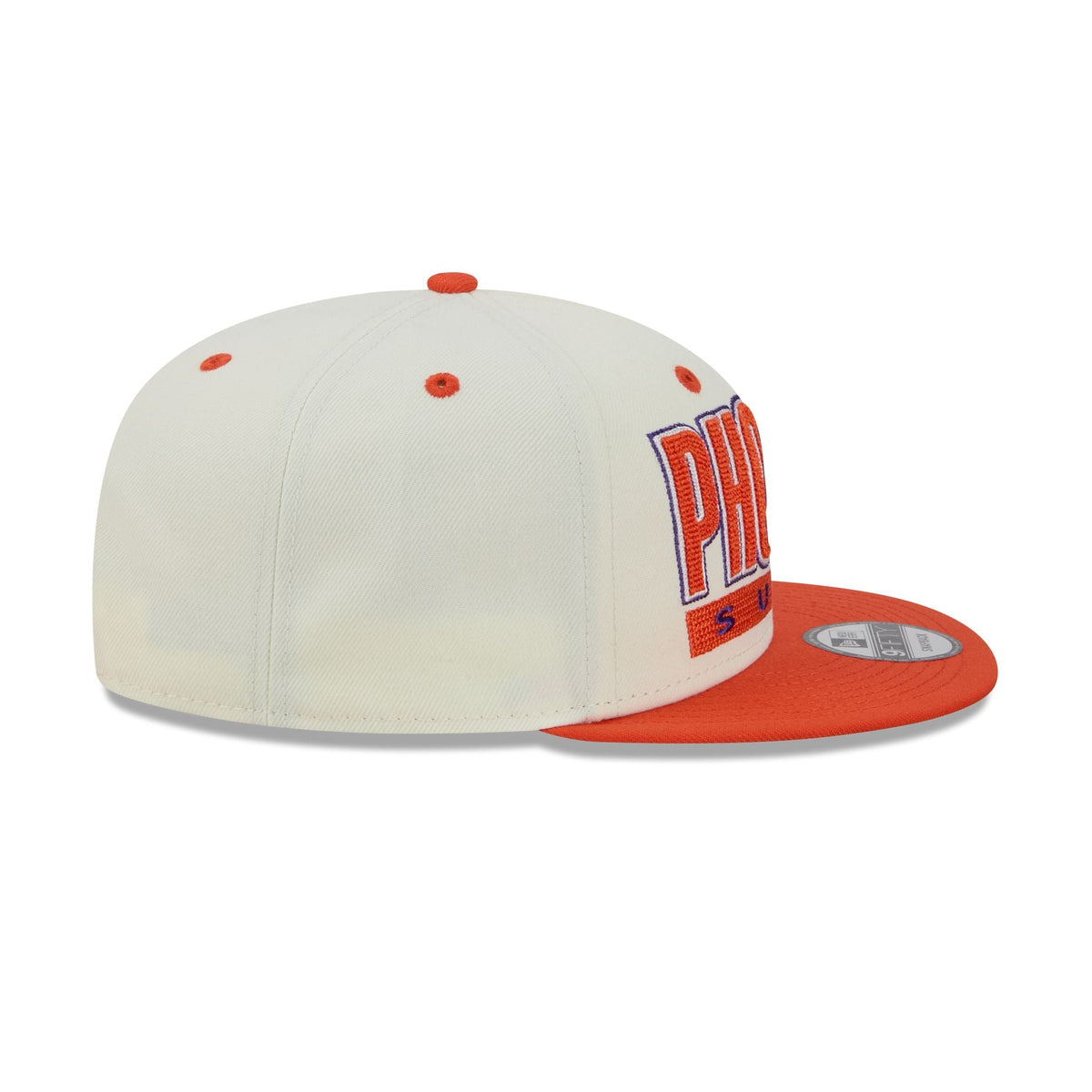 Phoenix Suns Classic Stacked Chrome 9FIFTY Snapback Hat