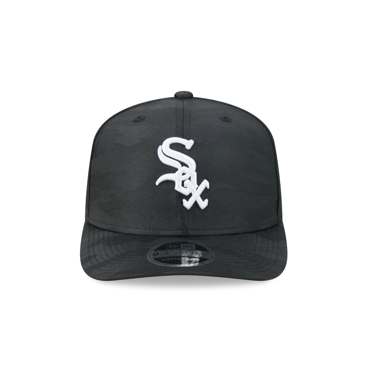 Chicago White Sox Black Camo Performance 9SEVENTY Stretch-Snap Hat