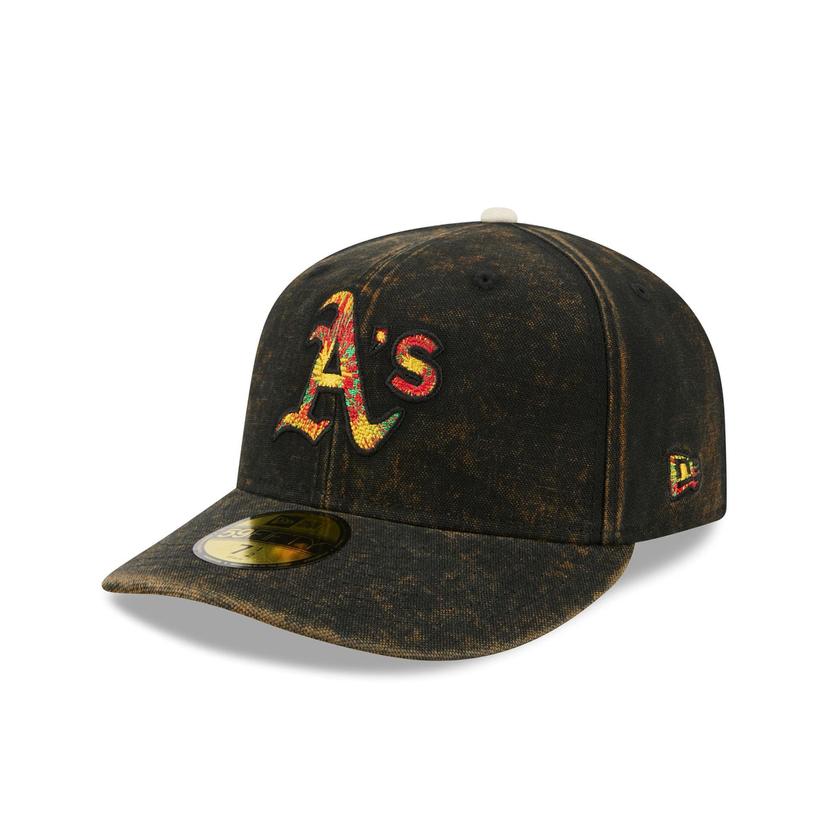Just Caps Tie Dye Logo Athletics 59FIFTY Fitted Hat