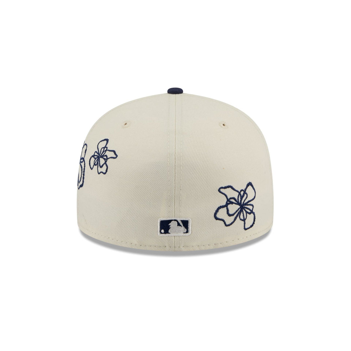 Milwaukee Brewers Floral Outline 59FIFTY Fitted Hat