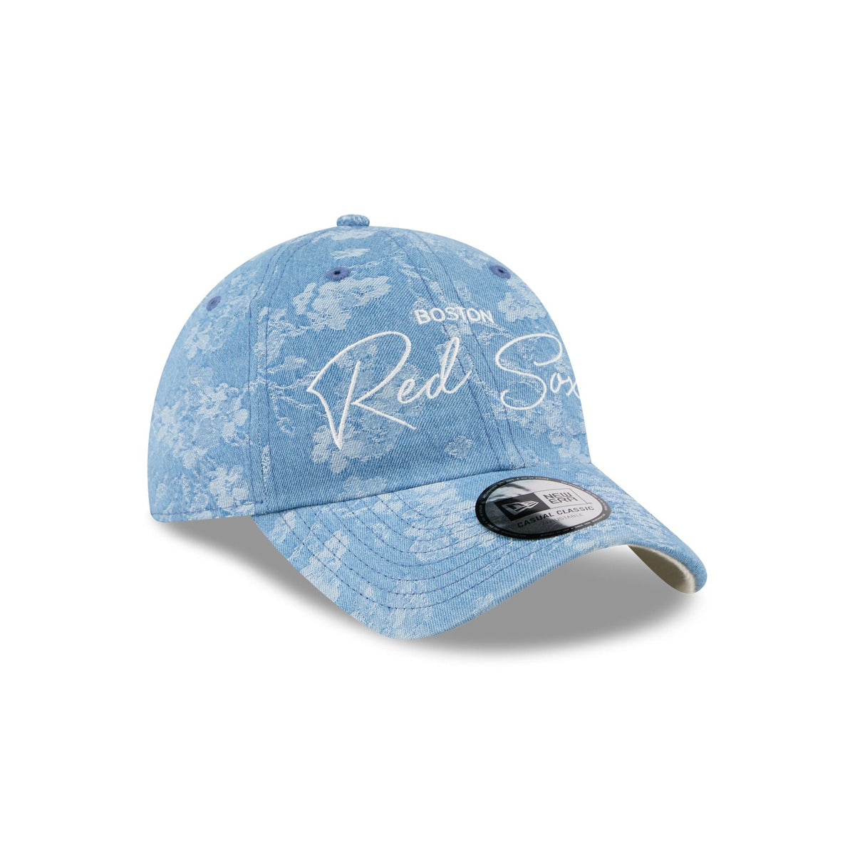 Boston Red Sox Blue Leaves Casual Classic Adjustable Hat