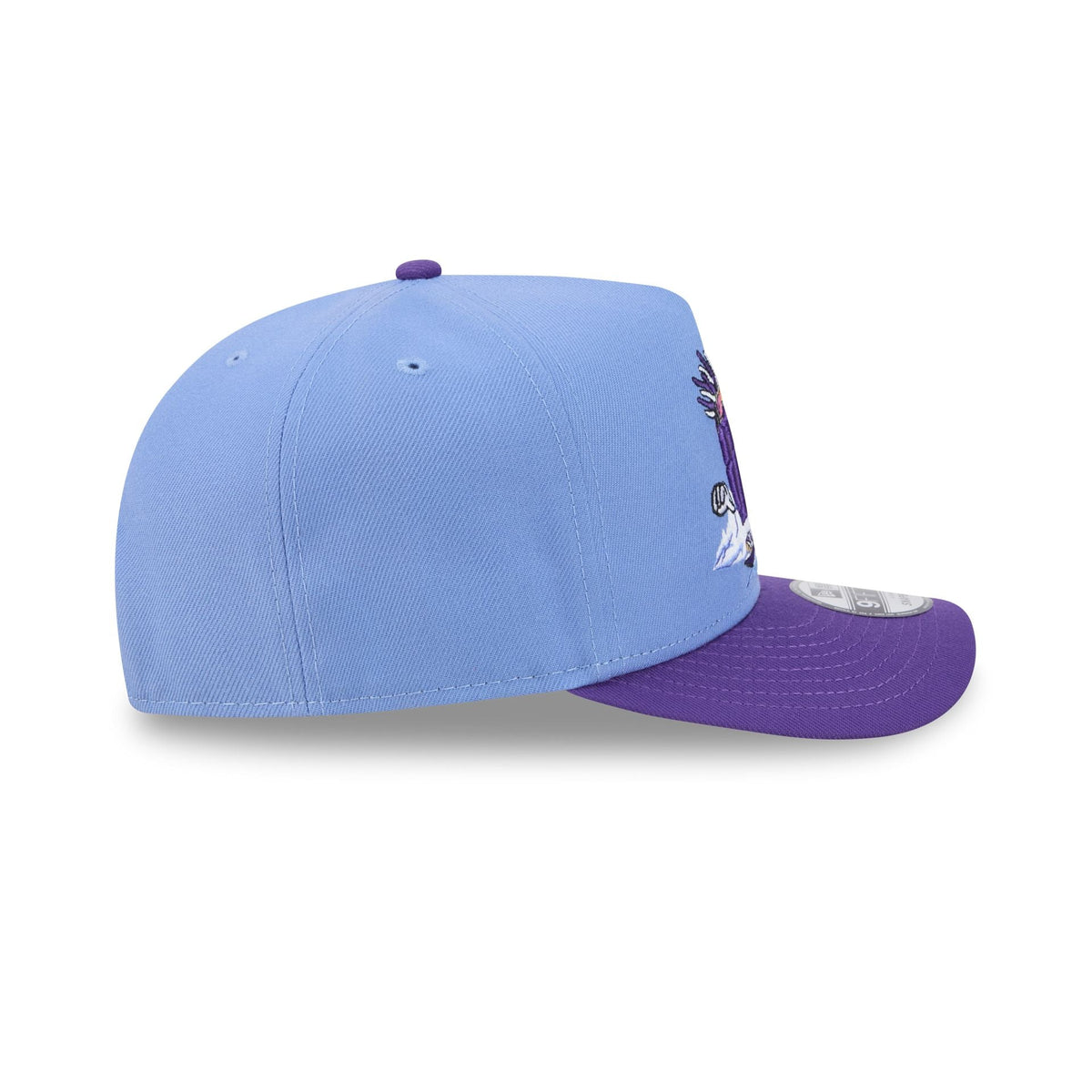 Utah Jazz Cartoon 9FIFTY A-Frame Snapback Hat