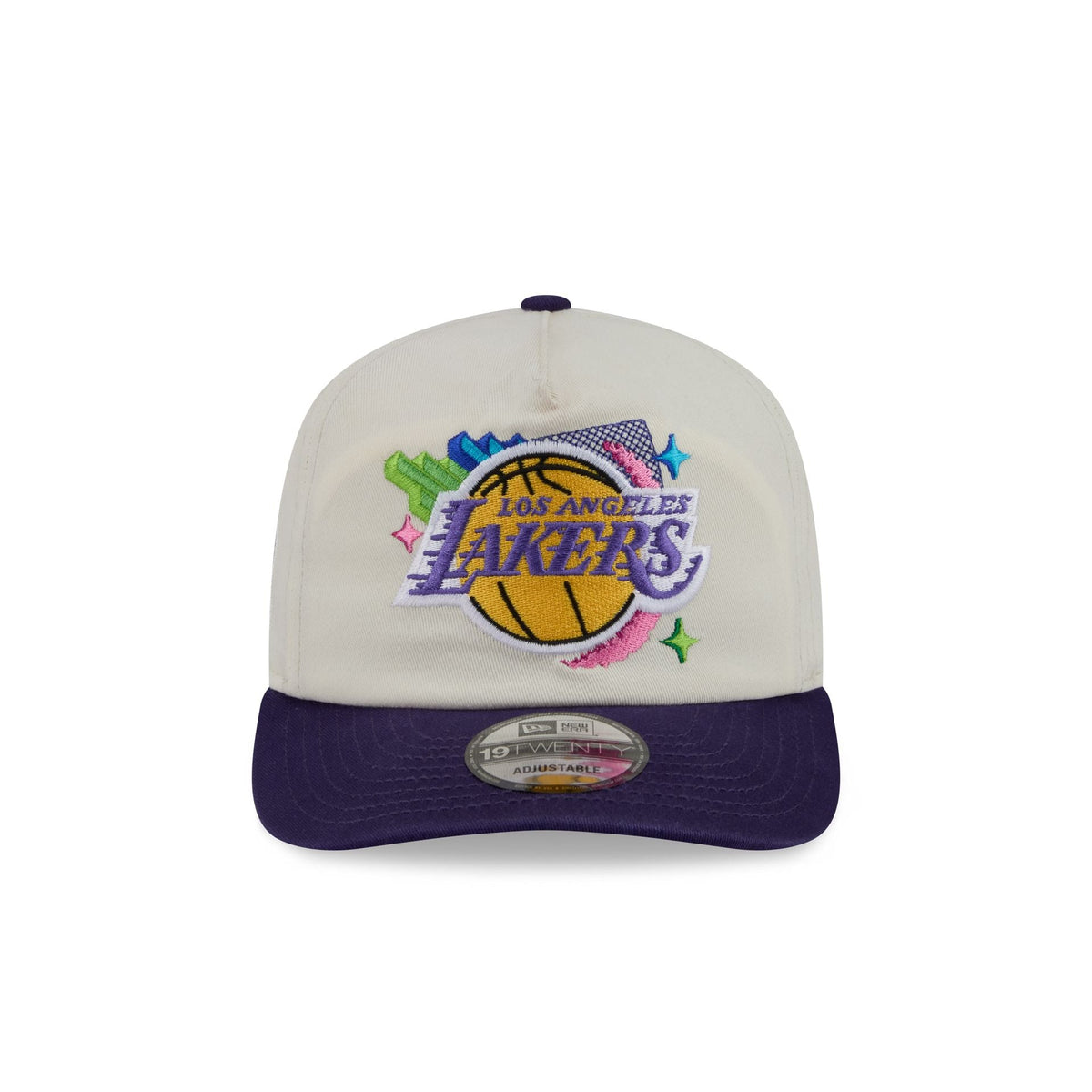 Los Angeles Lakers Hardwood Classics Retro Chrome 19TWENTY Adjustable Hat