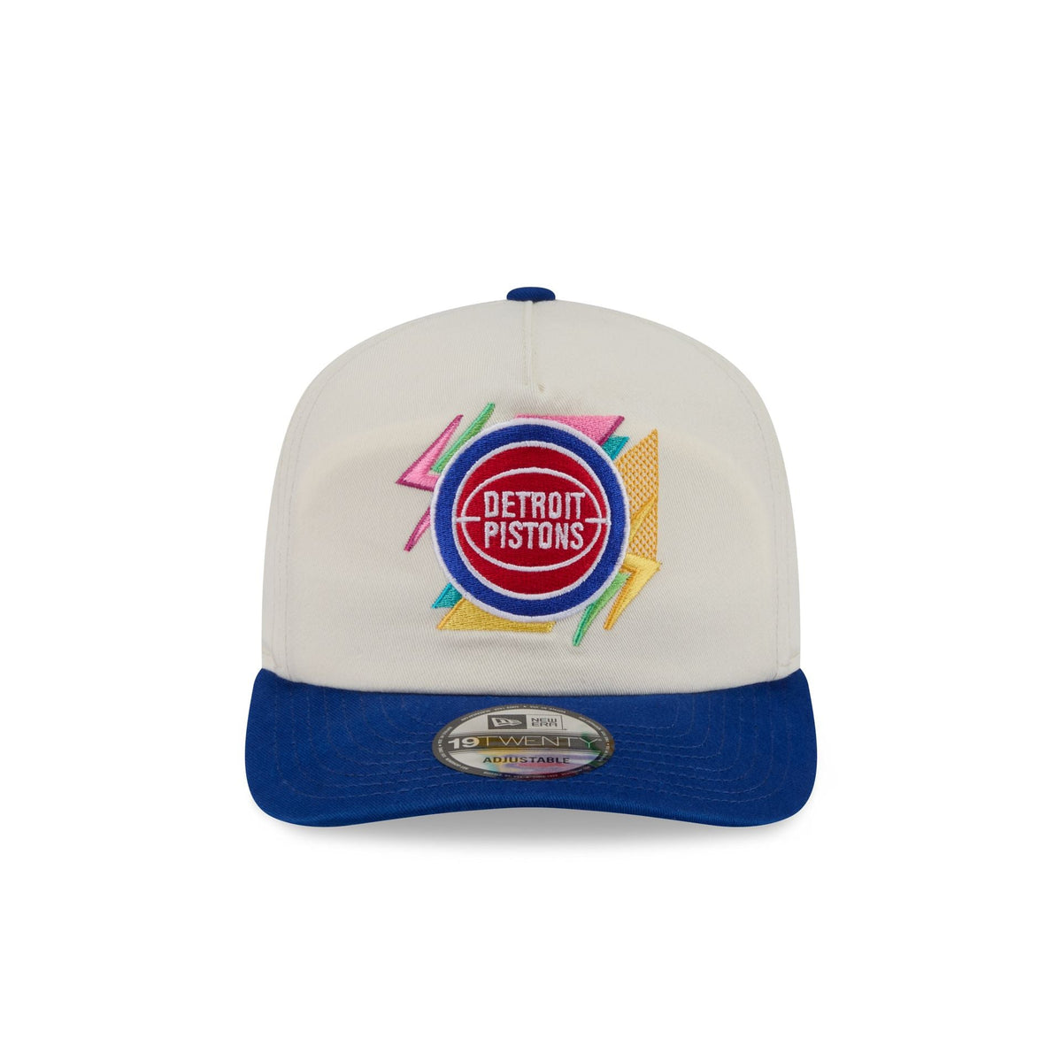 Detroit Pistons Hardwood Classics Retro Chrome 19TWENTY Adjustable Hat