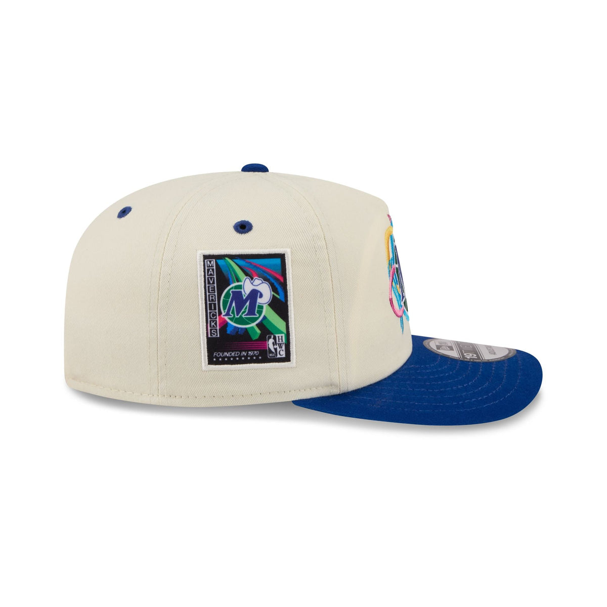 Dallas Mavericks Hardwood Classics Retro Chrome 19TWENTY Adjustable Hat