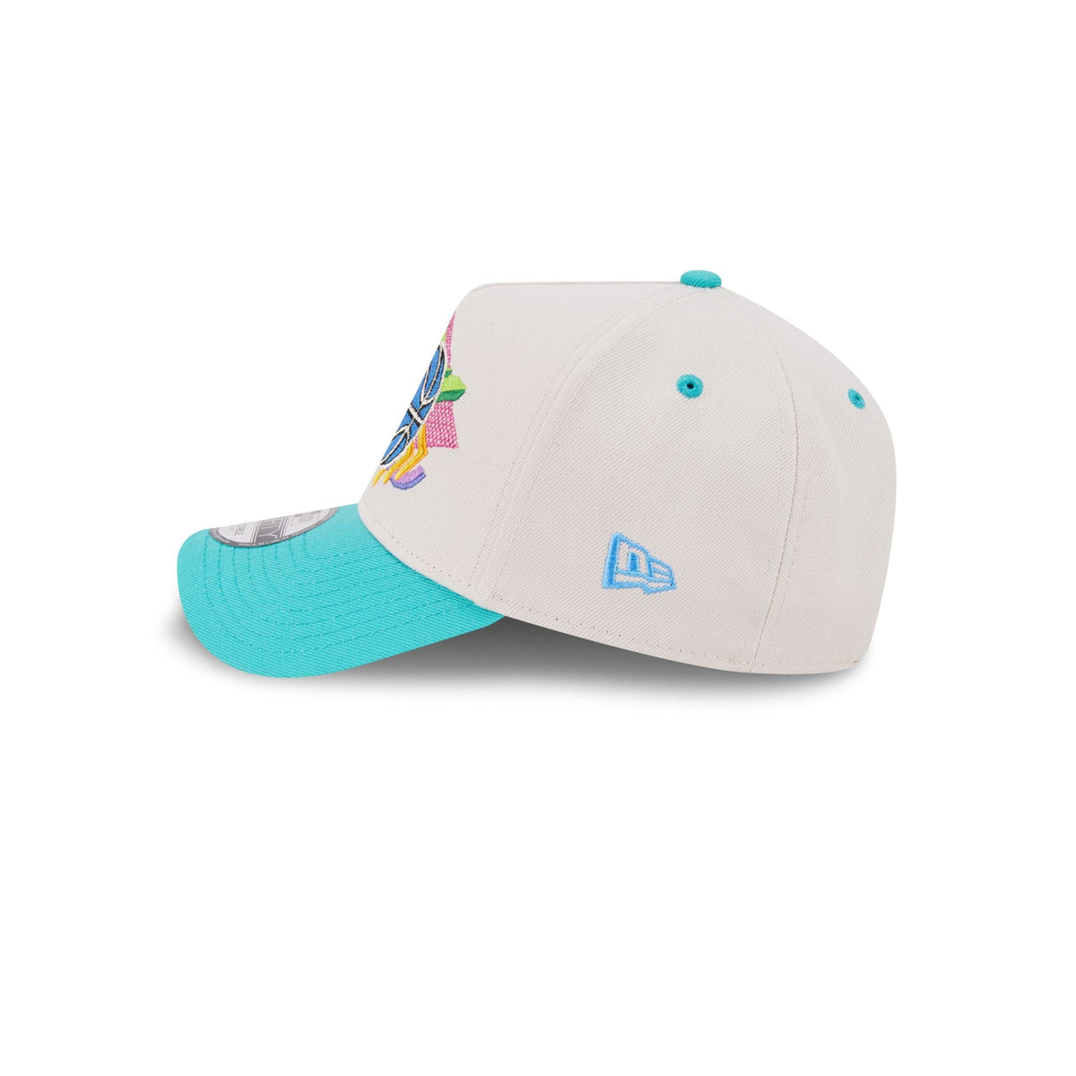 Orlando Magic Hardwood Classics Retro Stone 9FORTY A-Frame Snapback Hat