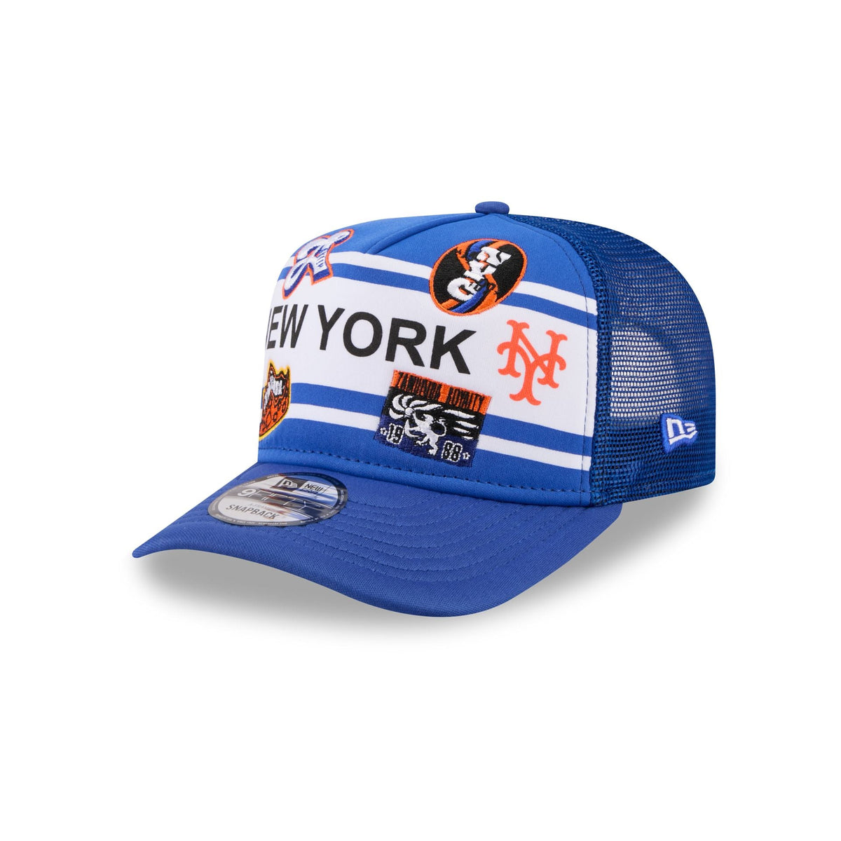 New York Mets Coming to America 9FIFTY A-Frame Trucker Hat