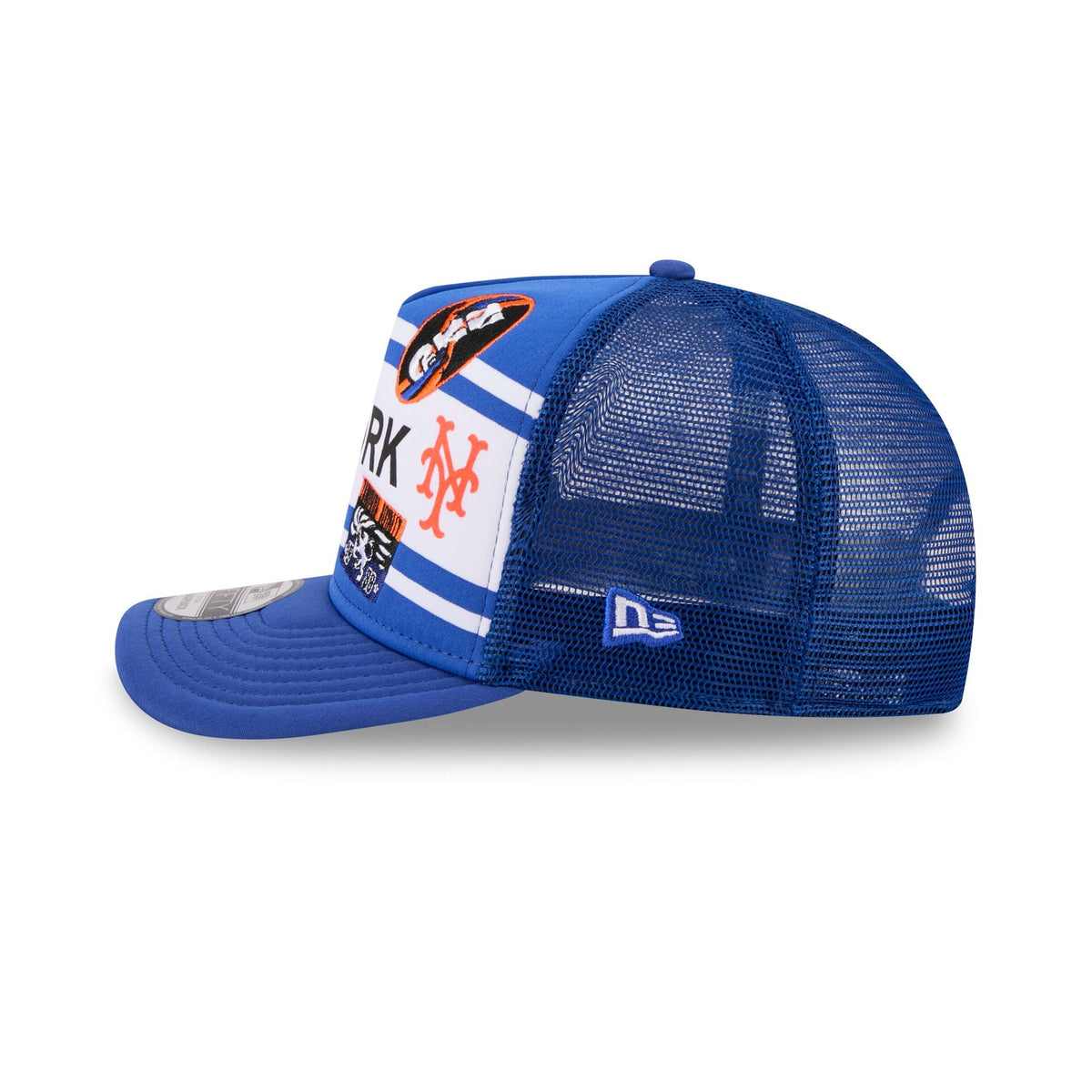 New York Mets Coming to America 9FIFTY A-Frame Trucker Hat