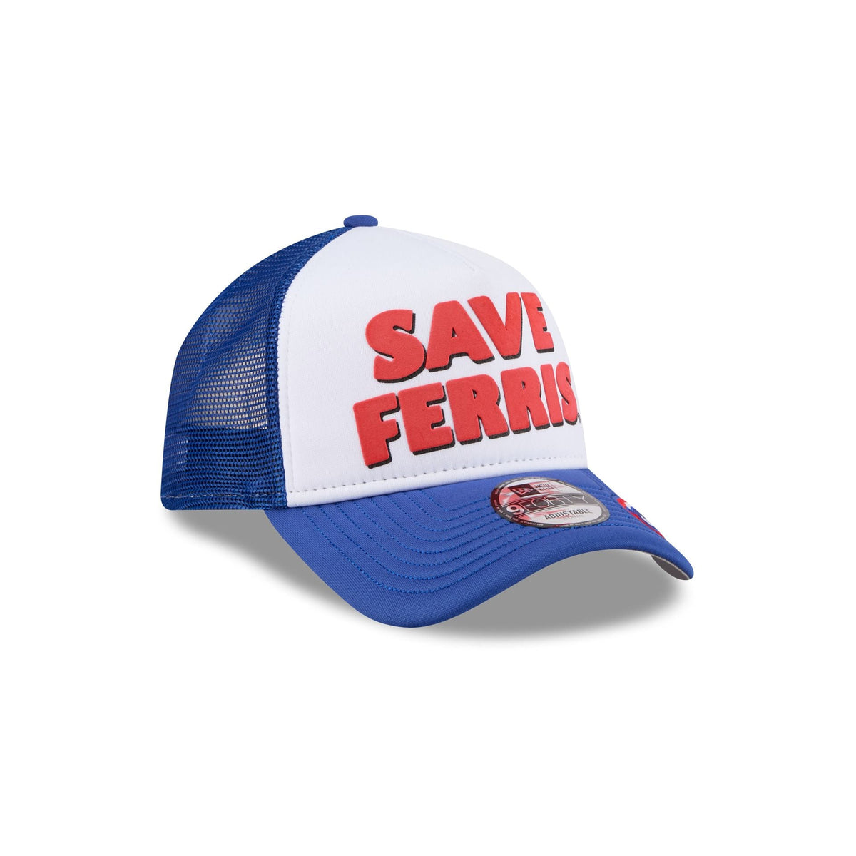 Chicago Cubs Ferris Bueller's Day Off 9FORTY A-Frame Trucker Hat