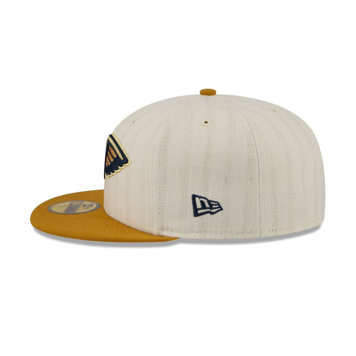 New Orleans Pelicans Chrome Herringbone 59FIFTY Fitted Hat