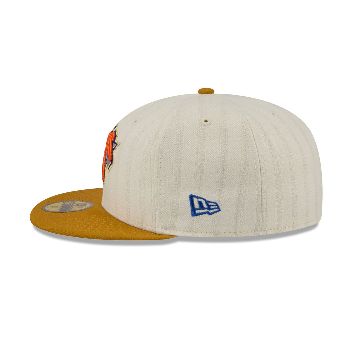 New York Knicks Chrome Herringbone 59FIFTY Fitted Hat
