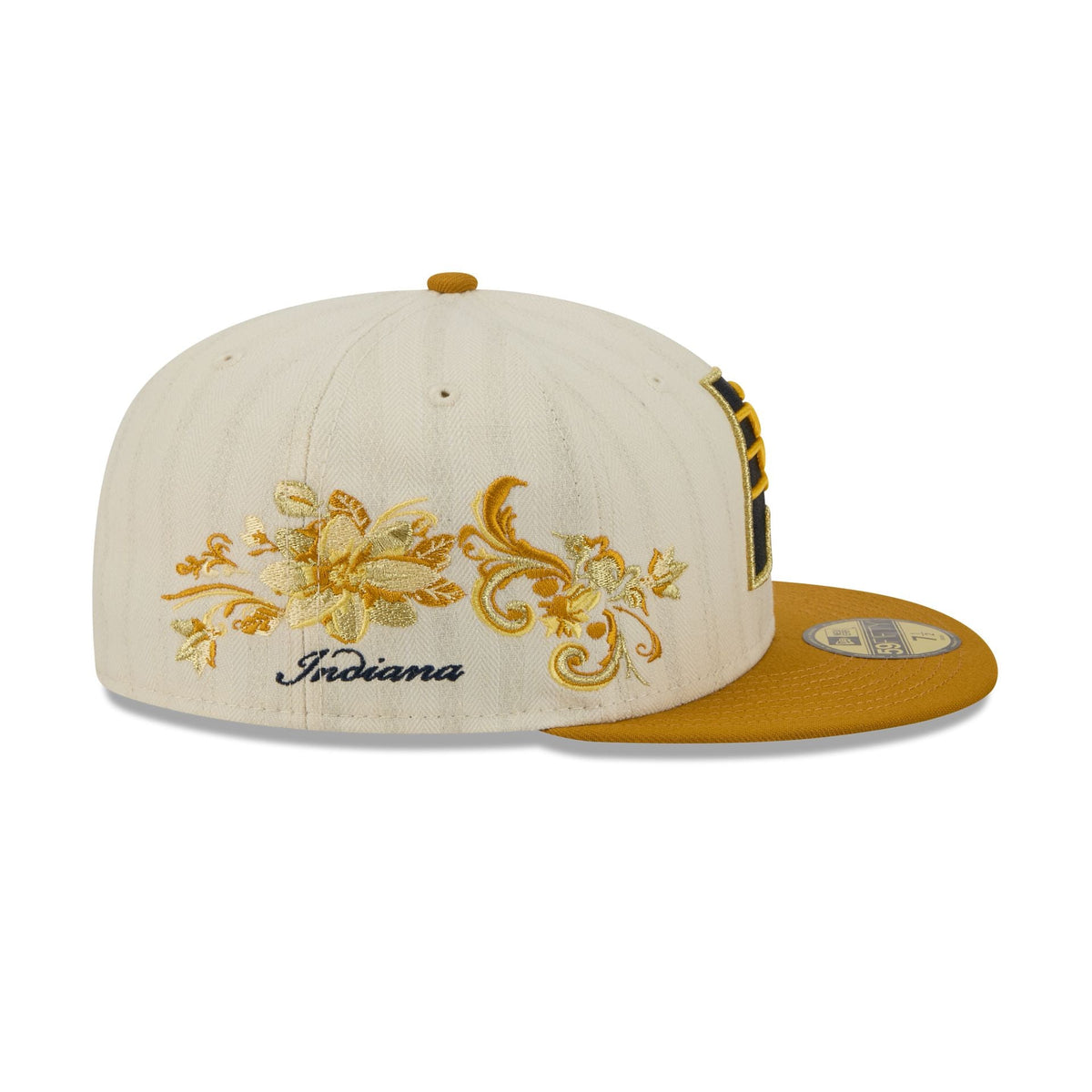Indiana Pacers Chrome Herringbone 59FIFTY Fitted Hat