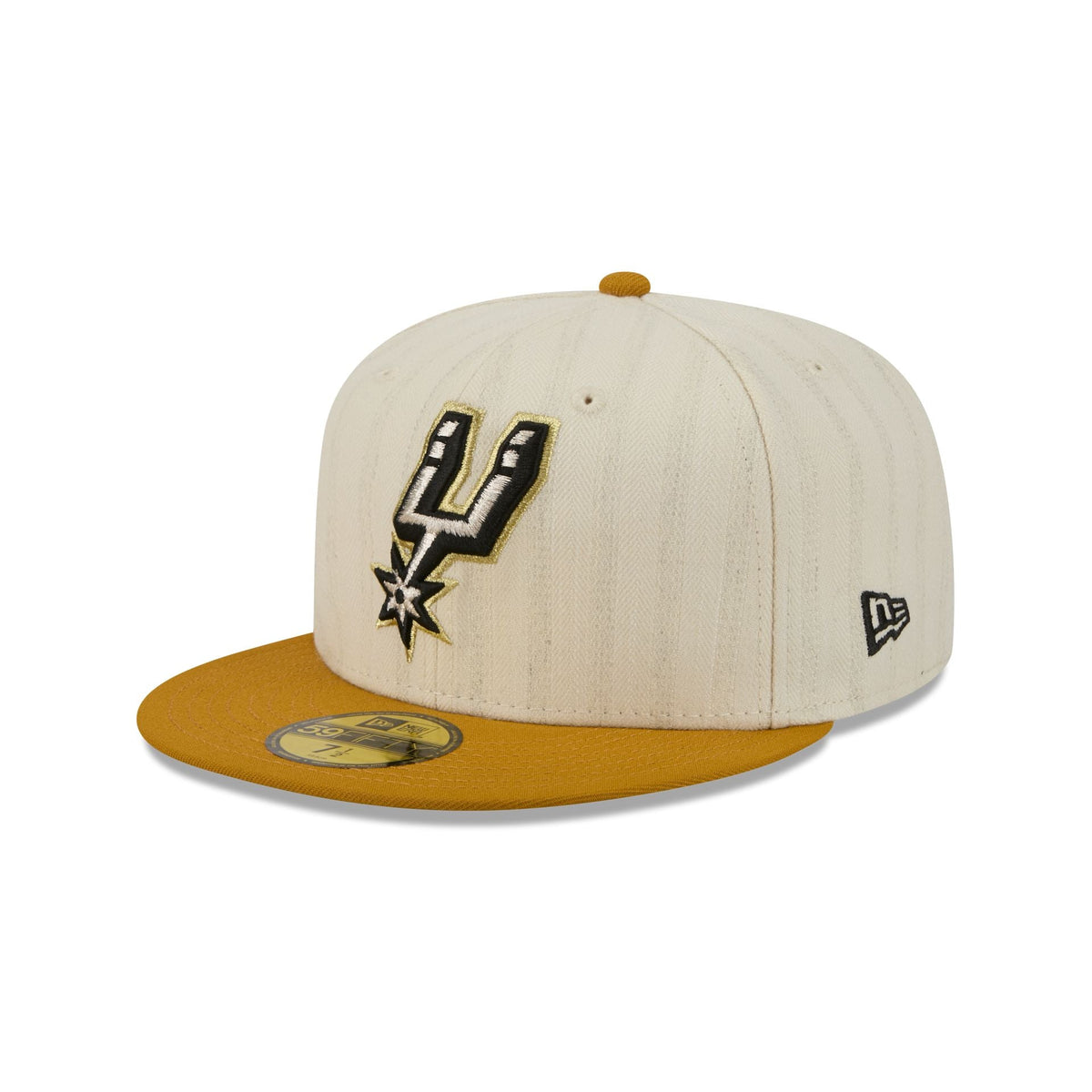 San Antonio Spurs Chrome Herringbone 59FIFTY Fitted Hat