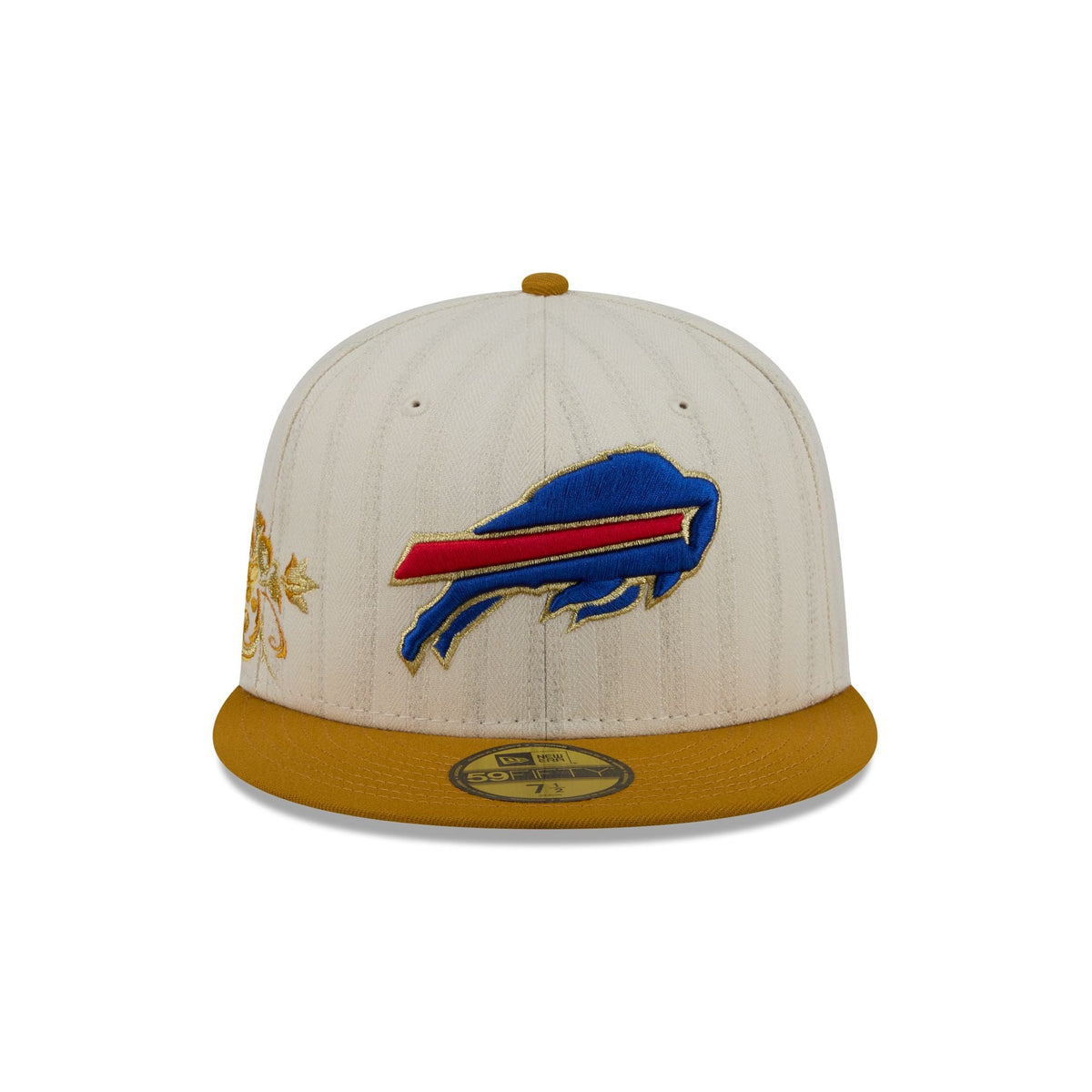 Buffalo Bills Chrome Herringbone 59FIFTY Fitted Hat