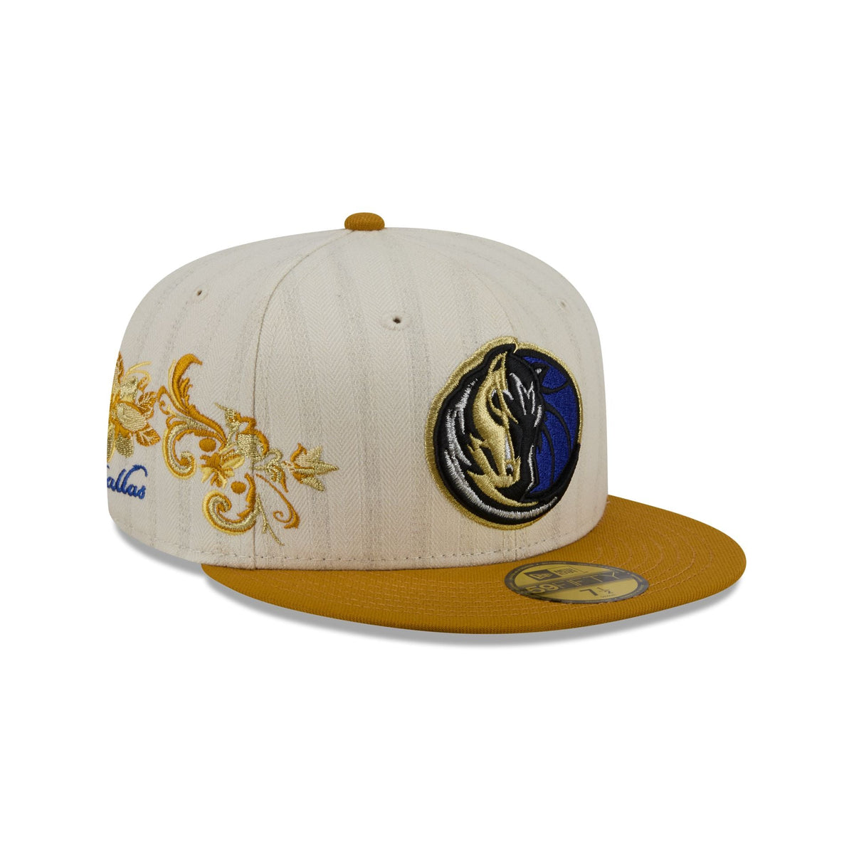 Dallas Mavericks Chrome Herringbone 59FIFTY Fitted Hat