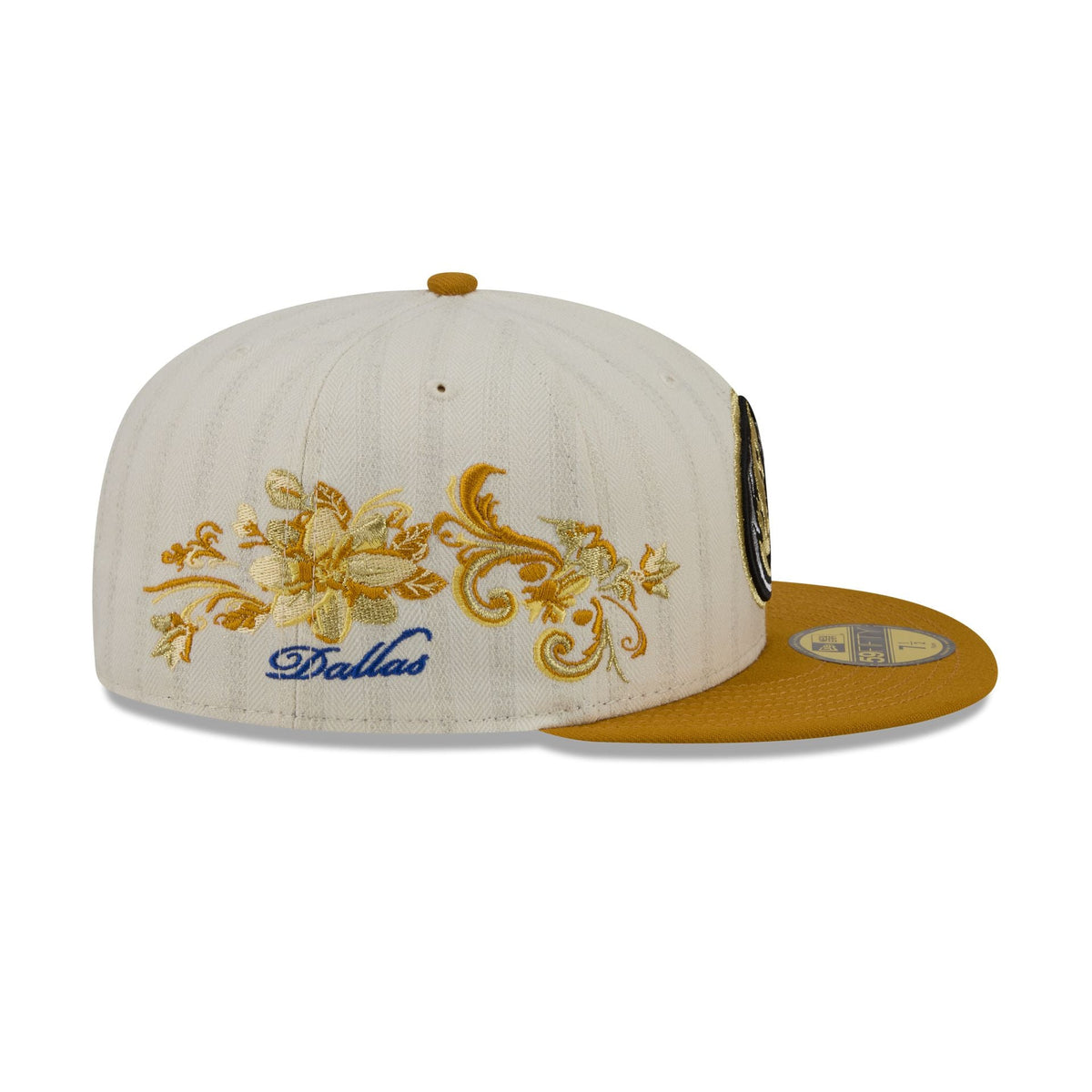 Dallas Mavericks Chrome Herringbone 59FIFTY Fitted Hat