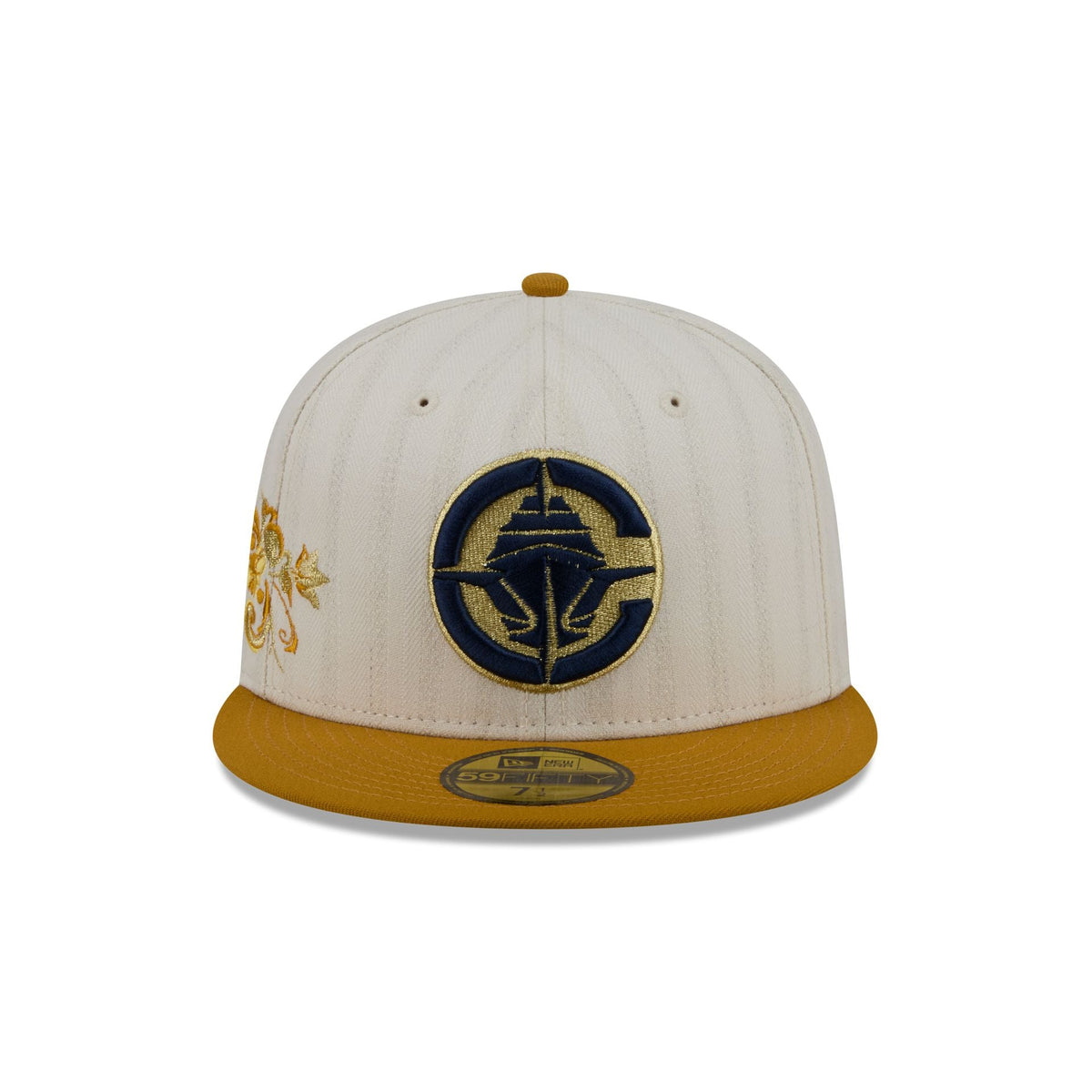 Los Angeles Clippers Chrome Herringbone 59FIFTY Fitted Hat