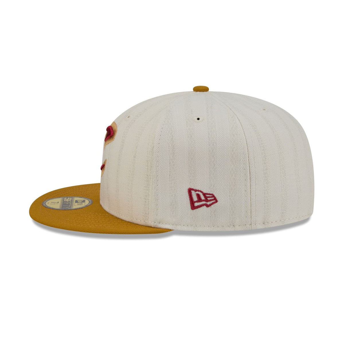 Cleveland Cavaliers Chrome Herringbone 59FIFTY Fitted Hat