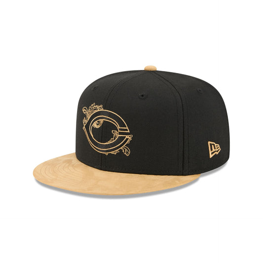 Cincinnati Reds Black Wool 59FIFTY Fitted Hat