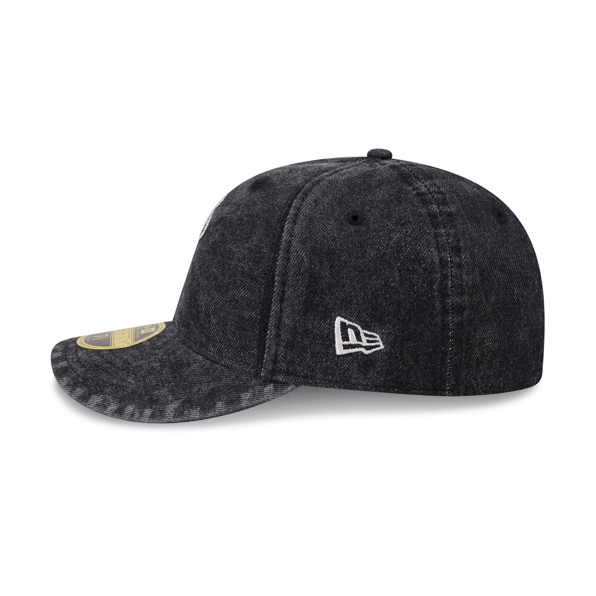 Miami Heat Black Denim Low Profile 59FIFTY Fitted Hat