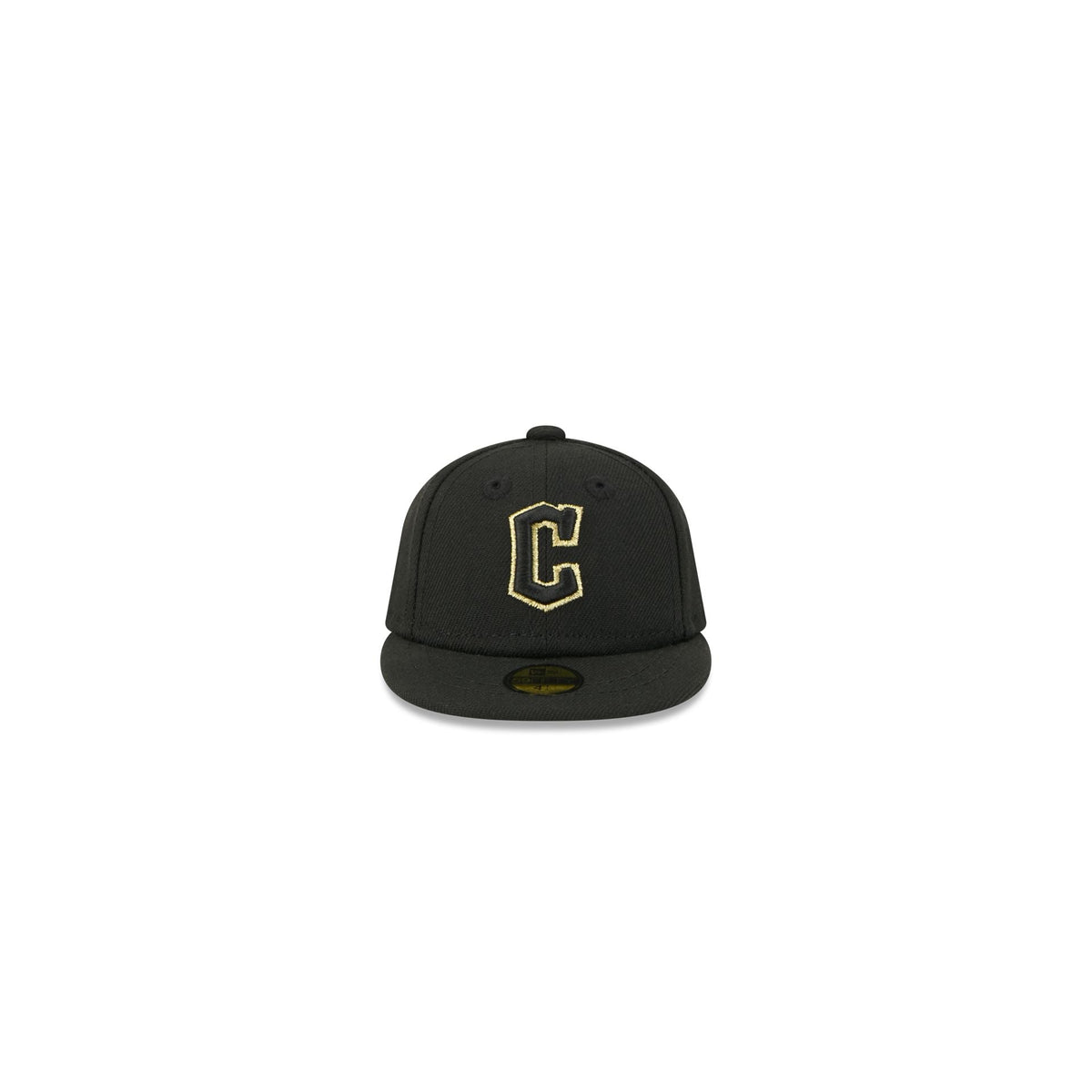 Cleveland Guardians Gold Logo Mini 59FIFTY Fitted Hat