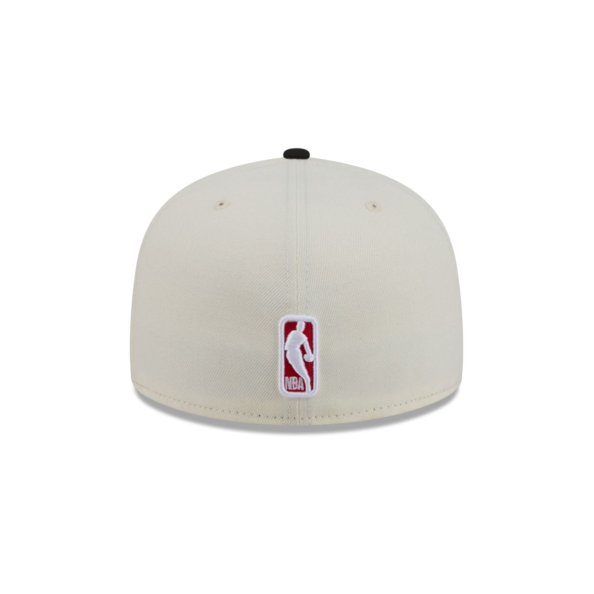 Chicago Bulls Chrome White Basic 59FIFTY Fitted Hat