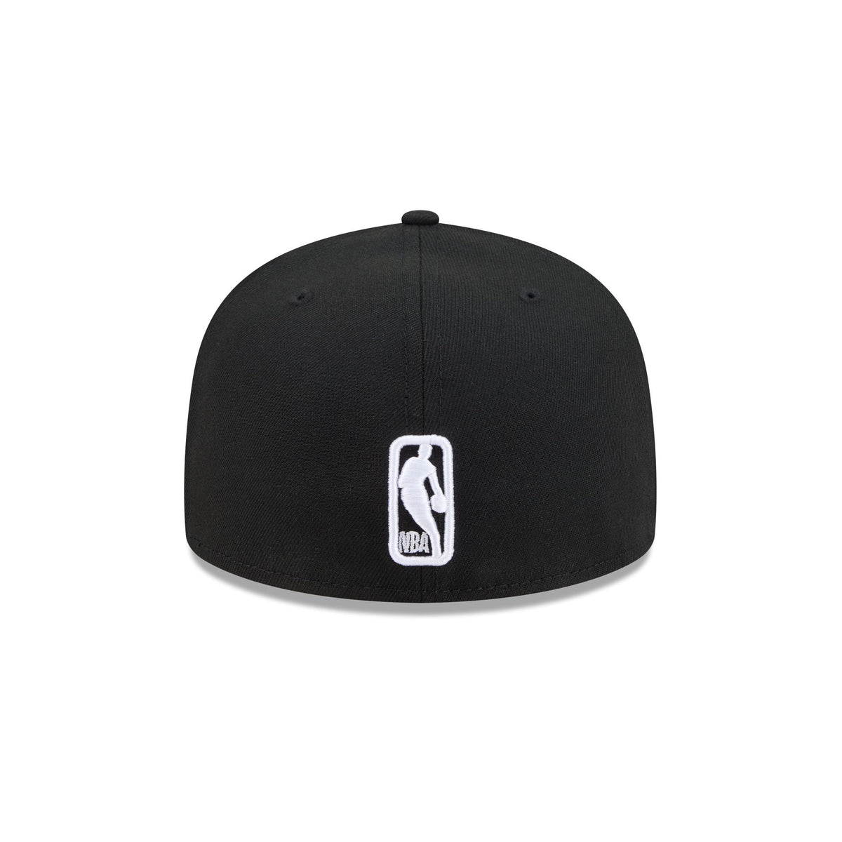 Los Angeles Lakers Black and White Basic 59FIFTY Fitted Hat