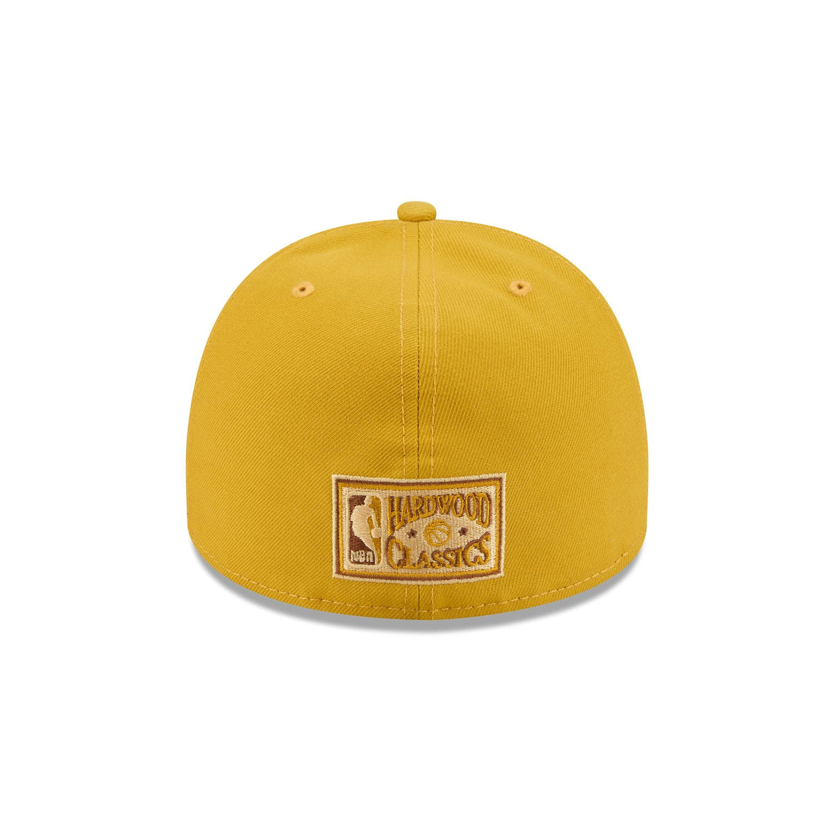 Just Caps Hardwood Classics Trophy Yellow Seattle Supersonics 59FIFTY A-Frame Fitted Hat