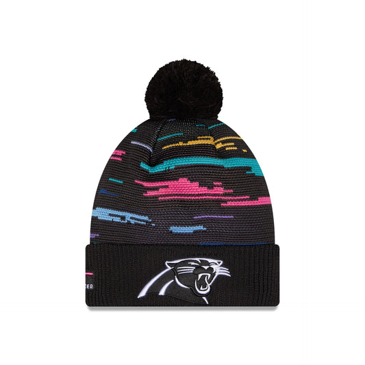 Carolina Panthers 2026 Crucial Catch Pom Knit Hat