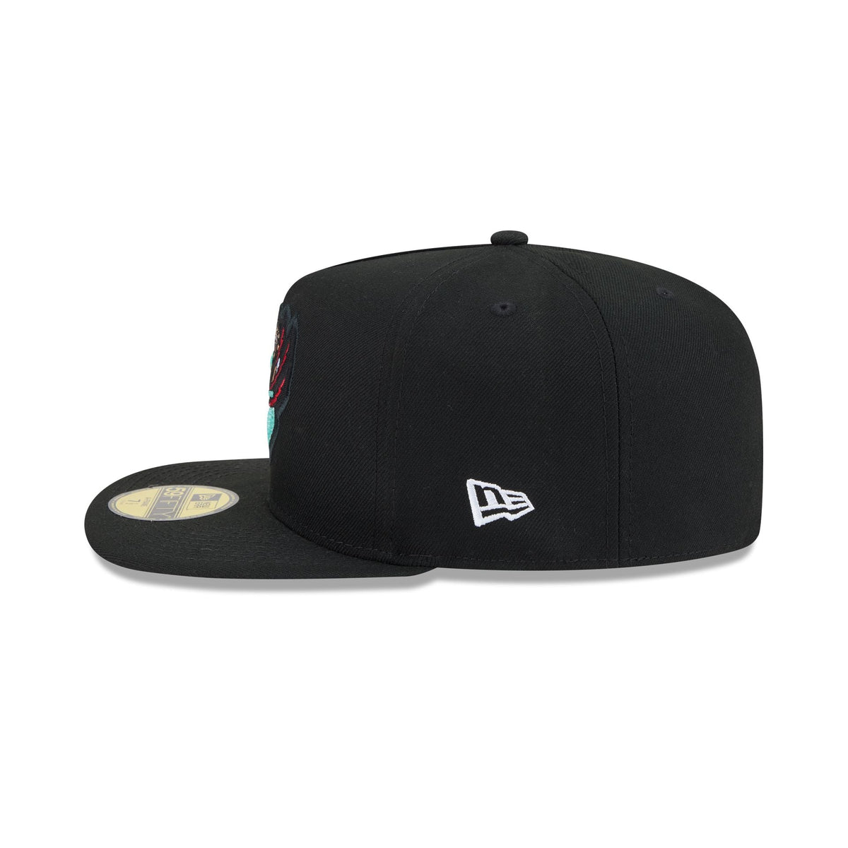 Just Caps Beaded Vancouver Grizzlies 59FIFTY A-Frame Fitted Hat