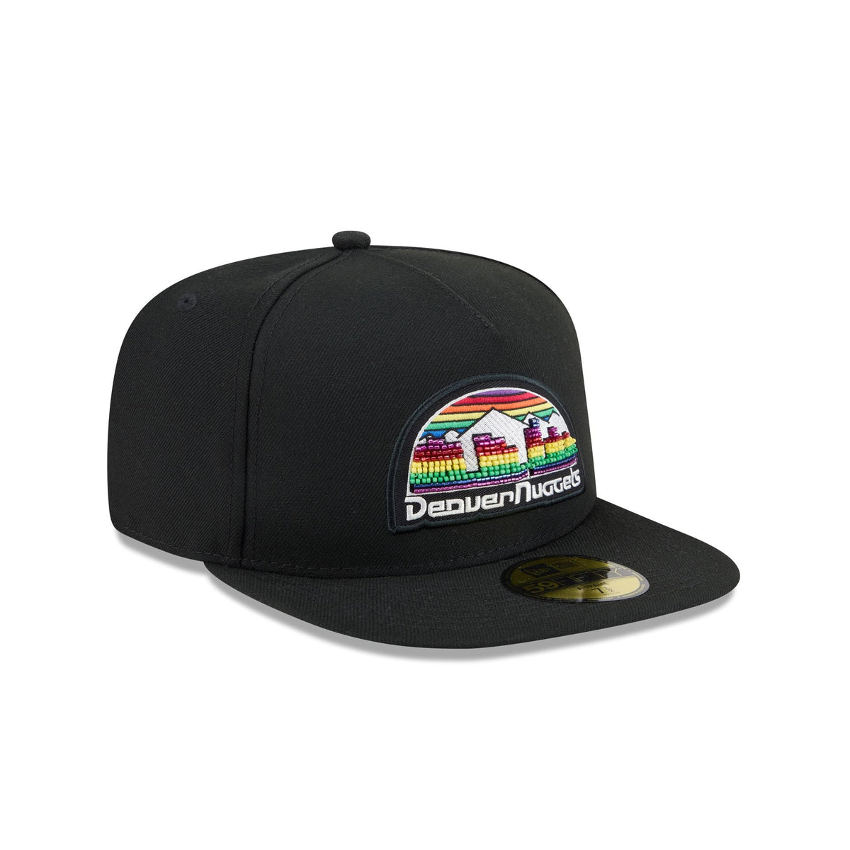 Just Caps Beaded Denver Nuggets 59FIFTY A-Frame Fitted Hat